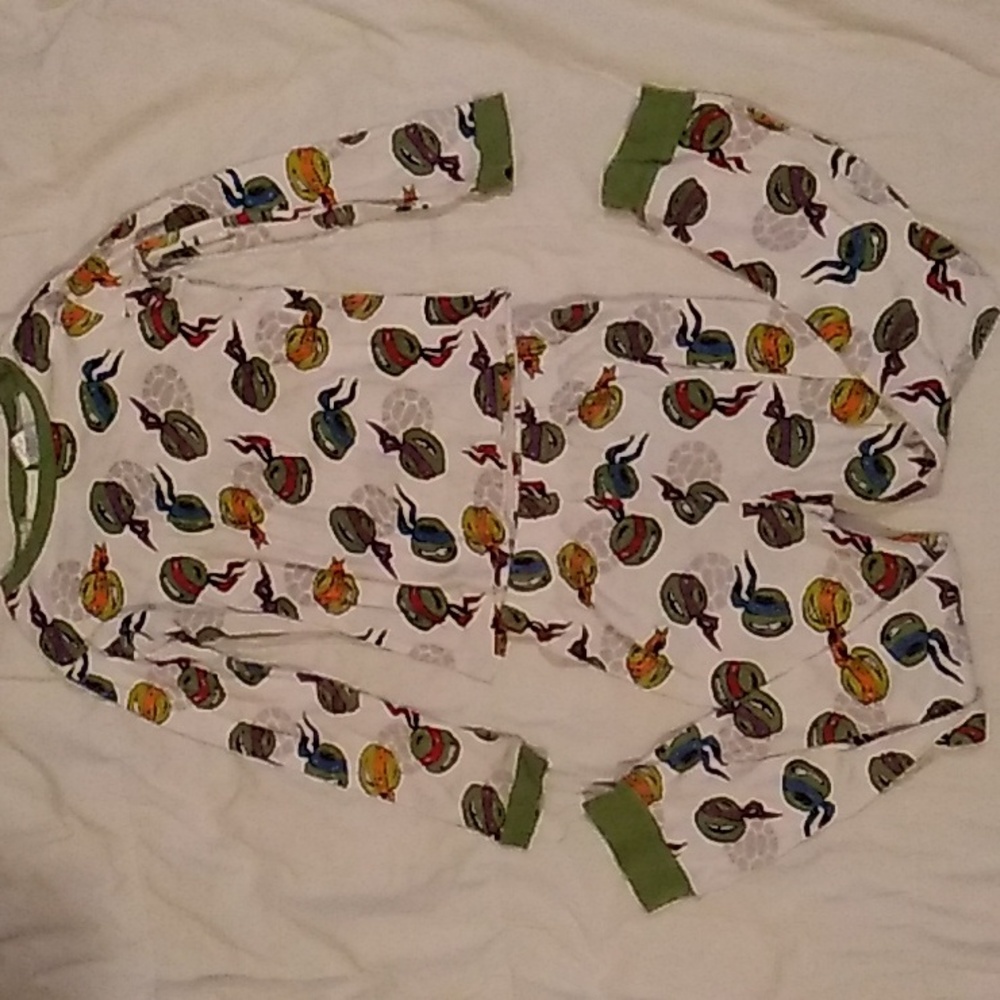Boys Ninja Turtles Pajamas Size 8